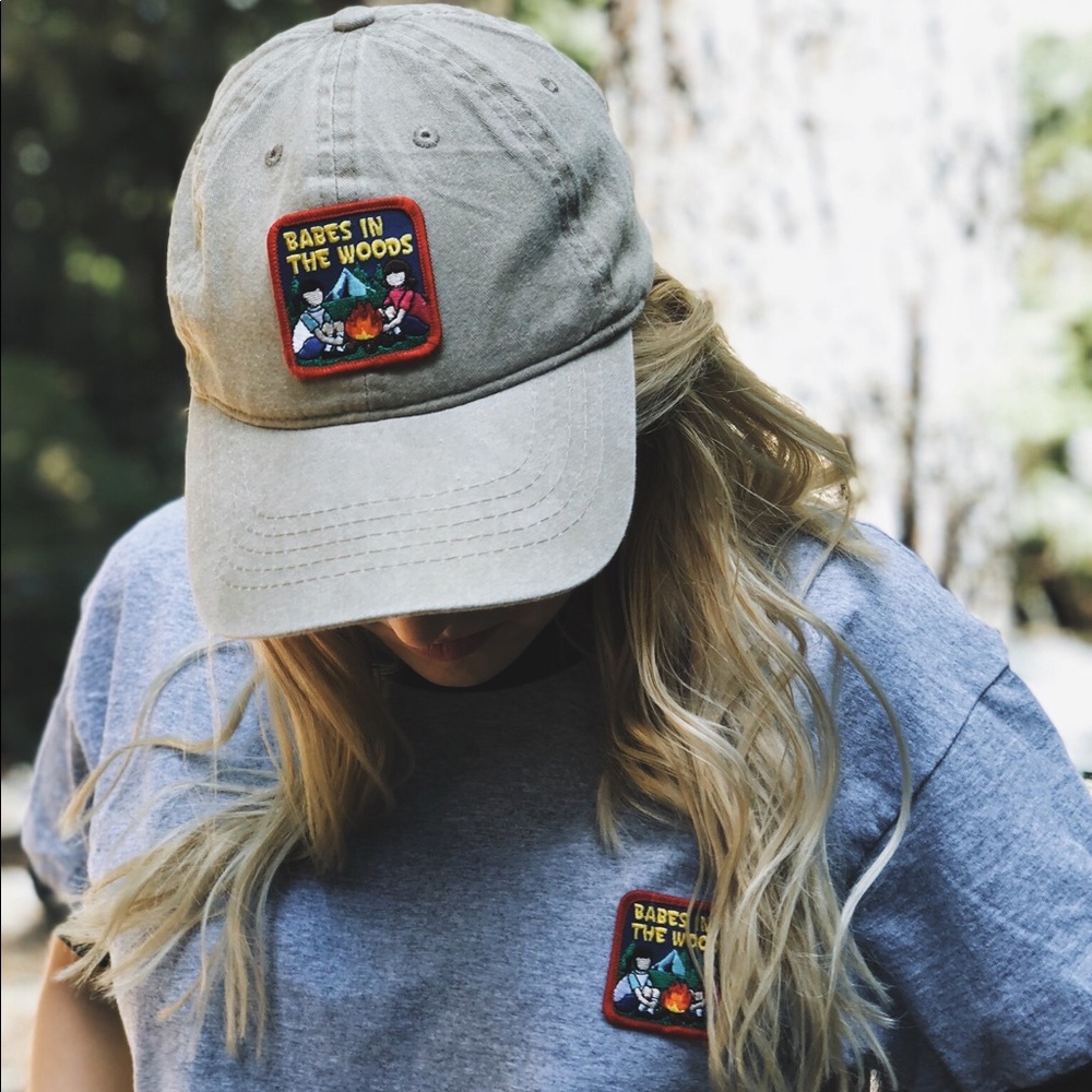 Babes in the Woods Nature Camping Dad Hat - Picture 2 of 3